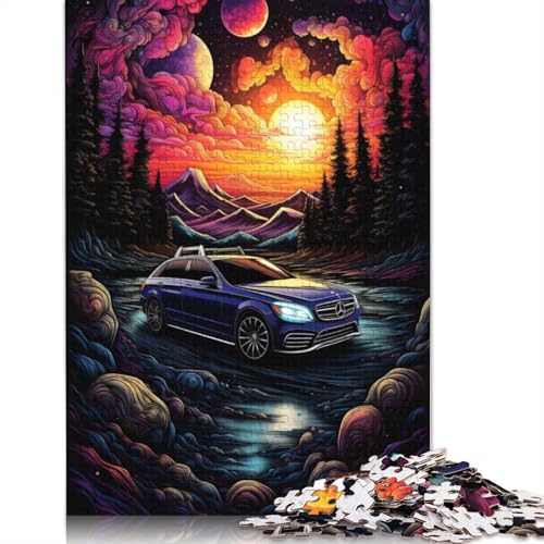 Puzzle für Erwachsene, 1000 Teile, Cooles Sportwagen-Puzzle für Kinder, Kartonpuzzle, Puzzle für Erwachsene, Geschenke, 38 x 26 cm von LiJianXXS