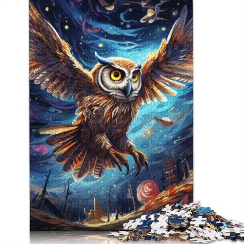 Puzzle für Erwachsene, 1000 Teile, Fantasielandschaft, Waldpuzzle für Erwachsene, Holzpuzzle, Lernpuzzle, Familienspiel, Größe: 75 x 50 cm von LiJianXXS