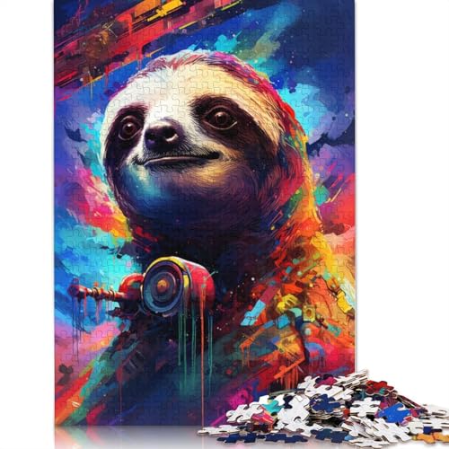 Puzzle für Erwachsene, 1000 Teile, Koala-Roboter-Puzzle für Erwachsene, Holzpuzzle, Lernspiele für Erwachsene und Kinder, 75 x 50 cm von LiJianXXS