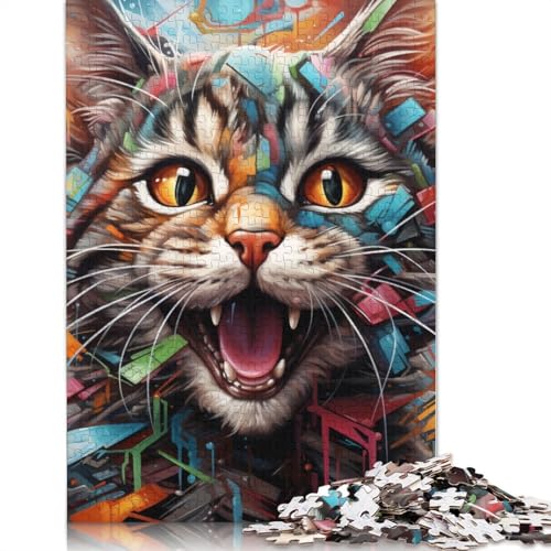 Puzzle für Erwachsene, 1000 Teile, Kunst-Tukane, Puzzle für Erwachsene, Kartonpuzzle, anspruchsvolles Spiel, Größe: 38 x 26 cm von LiJianXXS