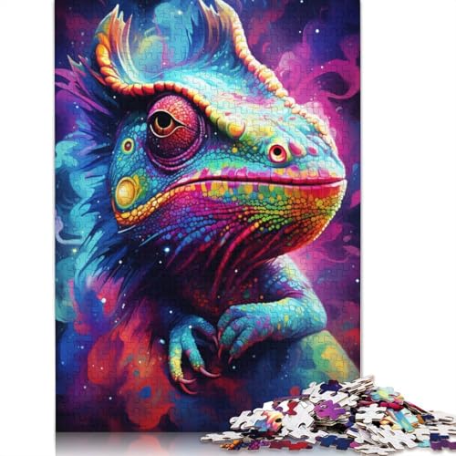 Puzzle für Erwachsene, Art Toucans, 1000-teiliges Puzzle für Erwachsene, Kartonpuzzle für Erwachsene und Kinder ab 12 Jahren, anspruchsvolles Spiel, Größe: 38 x 26 cm von LiJianXXS