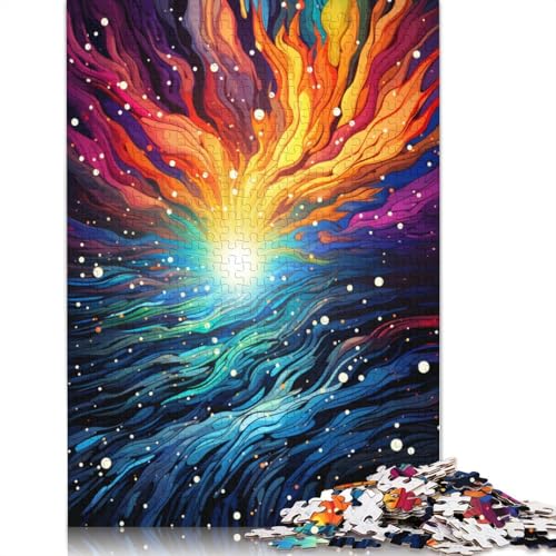 Puzzle für Erwachsene, Fantasie, farbenfrohe Kunst, 1000 Teile, Puzzle für Erwachsene und Kinder, Holzpuzzle für Erwachsene und Kinder ab 12 Jahren, tolles Geschenk für Erwachsene, 75 x 50 cm von LiJianXXS