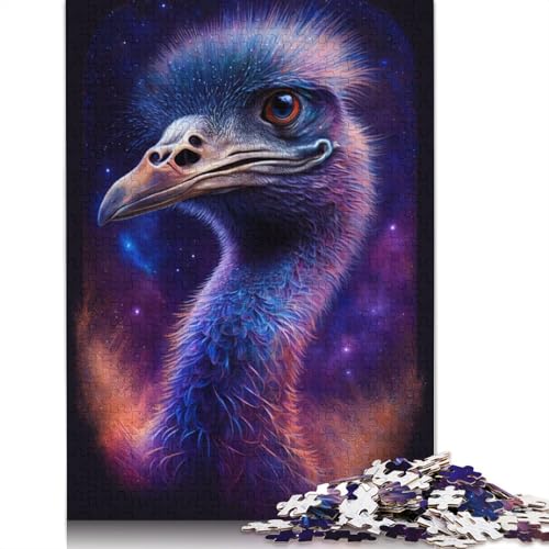 Puzzle für Erwachsene, Galaxy Rhea, lustiges Puzzle für Erwachsene, 1000-teiliges Holzpuzzle für Erwachsene und Kinder ab 12 Jahren, Spielzeug, Denkspiel (Größe 75 x 50 cm) von LiJianXXS