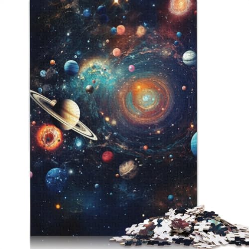 Puzzle für Erwachsene, Hundeparty, 1000 Teile, Holzpuzzle für Erwachsene und Kinder ab 12 Jahren, Lernspiel, Herausforderungsspielzeug, Größe: 75 x 50 cm von LiJianXXS