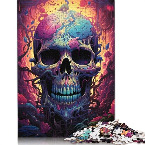 Puzzle für Erwachsene 1000 Teile Die farbenfrohe Psychedelia des Waldgeistes Puzzle für Erwachsene Holzpuzzle Puzzles für Erwachsene Lernspiel Herausforderungsspielzeug 75x50cm von LiJianXXS