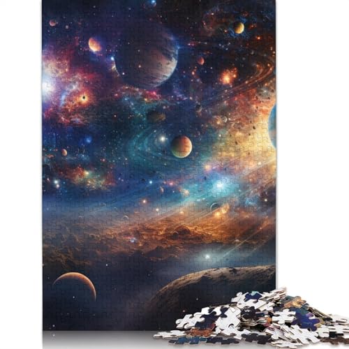 Puzzle für Erwachsene 1000 Teile Hundeparty-Puzzle für Erwachsene Holzpuzzle Schwierig und herausfordernd Größe: 75x50cm von LiJianXXS