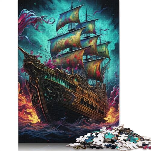 Puzzle für Erwachsene 1000 Teile Katzen Spielen Poker Puzzle für Erwachsene Kartonpuzzle Puzzle Hands-on-Spiel Größe: 38x26cm von LiJianXXS