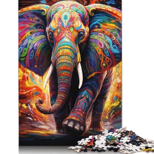 Puzzle für Erwachsene Afrikanische Tiere 1000-teiliges Puzzle für Erwachsene Holzpuzzle für Erwachsene und Kinder ab 12 Jahren Anspruchsvolles Spiel Größe: 75 x 50 cm von LiJianXXS