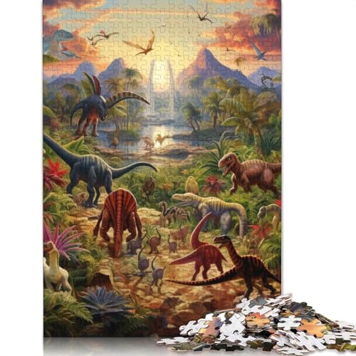 Puzzle für Erwachsene und Kinder, 1000 Teile, Bunte Heißluftballons, Puzzle für Erwachsene, Holzpuzzle, tolles Geschenk für Erwachsene, Größe: 75 x 50 cm von LiJianXXS