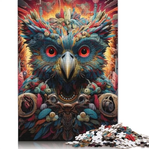 Puzzle für Erwachsene und Kinder, 1000 Teile, farbenfrohe Kunst-Enten-Puzzles für Erwachsene, Puzzle aus Karton, tolles Geschenk für Erwachsene, Größe: 38 x 26 cm von LiJianXXS