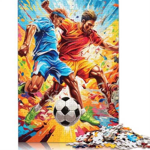 Puzzle für Erwachsene und Kinder, Hunde Spielen Poker, Puzzle für Erwachsene, 1000 Puzzleteile aus Pappe für Erwachsene und Kinder ab 12 Jahren, Spielzeug, Denkspiel, Größe: 38 x 26 cm von LiJianXXS