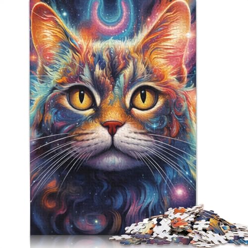 Puzzle für Erwachsene und Kinder, Tier-Büffel-Puzzle für Erwachsene, 1000 Puzzleteile aus Pappe für Erwachsene und Kinder ab 12 Jahren, Spielzeug, Denkspiel, Größe: 38 x 26 cm von LiJianXXS