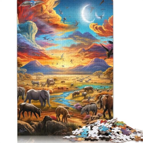 Puzzle für Erwachsene und Kinder, Tier-Puzzle, Bunte Wale, Puzzle für Erwachsene, 1000 Teile, Holzpuzzle für Erwachsene und Kinder ab 12 Jahren, Spielzeug, Denkspiel, Größe: 75 x 50 cm von LiJianXXS