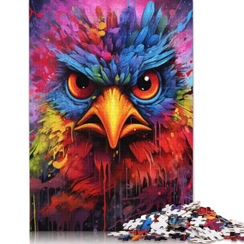 Puzzle für Erwachsene und Kinder, Tier-Spatz, 1000 Teile, Puzzle aus Pappe, Puzzle für Erwachsene und Kinder ab 12 Jahren, anspruchsvolles Spiel, Geschenke, Größe: 38 x 26 cm von LiJianXXS