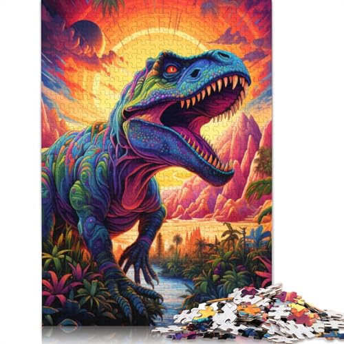 Puzzle für Erwachsene und Kinder, farbenfrohes Universum, Puzzle für Erwachsene, 1000 Puzzleteile aus Pappe für Erwachsene und Kinder ab 12 Jahren, Spielzeug, Denkspiel, Größe: 38 x 26 cm von LiJianXXS