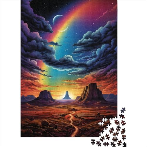 Puzzle für Kinder Es ist der Rand der Namib-Wüste, 1000-teiliges Puzzle aus Holz für Erwachsene und Kinder ab 12 Jahren, anspruchsvolles Spiel 29,53x19,69 Zoll von LiJianXXS