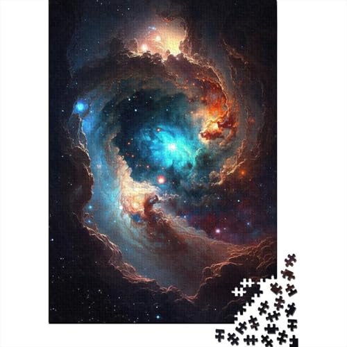 Universum, wunderschöne Weltraumsterne, 1000 Puzzles für Erwachsene/Puzzle für Erwachsene und Kinder/Denkspiel, Puzzle, Familienspiele, Puzzlegröße: 75 x 50 cm von LiJianXXS