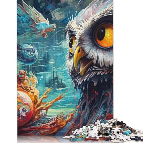 für Erwachsene Puzzle Fantasielandschaft für Erwachsene 1000 Teile Puzzle Geschenke Holzpuzzle für Erwachsene und Kinder ab 12 Jahren Cartoon Puzzle Größe: 75x50cm von LiJianXXS