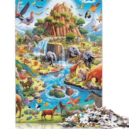 für Erwachsene Puzzle Tier-Koalas 1000-teiliges Puzzle aus Karton Geeignet für Kinder ab 12 Jahren Lernspiel für Erwachsene und Kinder Größe: 38 x 26 cm von LiJianXXS