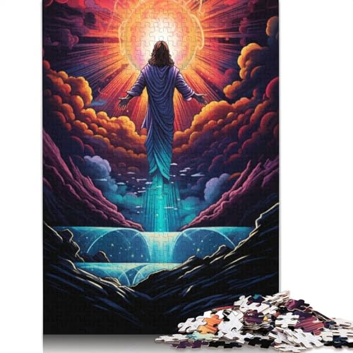 1000-teiliges Puzzle Brasilien, Jesus, Erlöser, Puzzle für Erwachsene, Holzpuzzle, Lernspiele für Erwachsene und Kinder, Größe 75 x 50 cm von LiJianXXXB