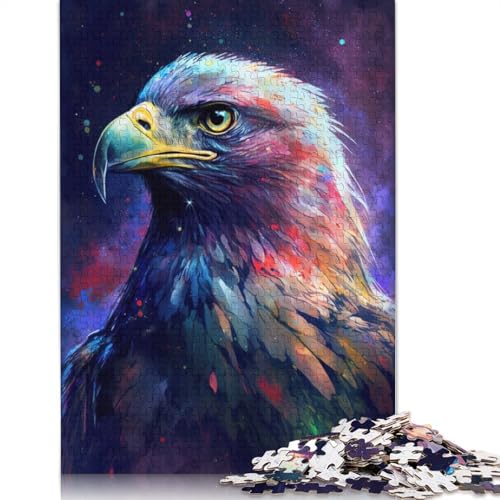 1000-teiliges Puzzle Fantasy-Adler-Puzzle für Erwachsene, Kartonpuzzle, interessantes Puzzle zur Stressreduzierung, 38 x 26 cm von LiJianXXXB