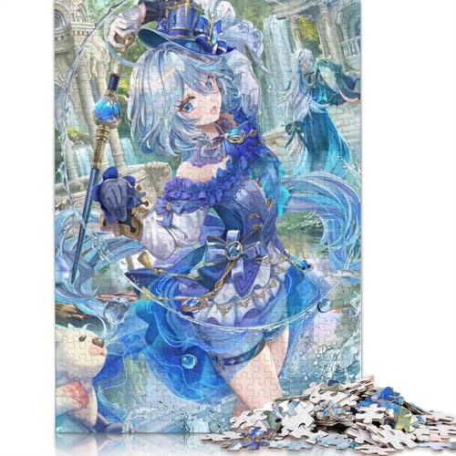 1000-teiliges Puzzle Genshin Impact,Holzpuzzle,Spielzeug,Wanddekoration (Größe 75 x 50 cm) von LiJianXXXB