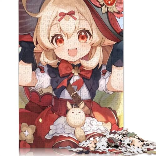 1000-teiliges Puzzle Genshin Impact,Holzpuzzle,Spielzeug,Wanddekoration (Größe 75 x 50 cm) von LiJianXXXB