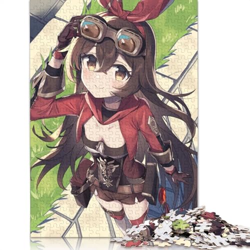 1000-teiliges Puzzle Genshin Impact,Papppuzzle für Familienaktivitäten (Größe 38 x 26 cm) von LiJianXXXB