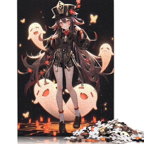 1000-teiliges Puzzle Genshin Impact,Puzzles für Erwachsene,Kartonpuzzles,anspruchsvolle Spielpuzzles (Größe 38 x 26 cm) von LiJianXXXB