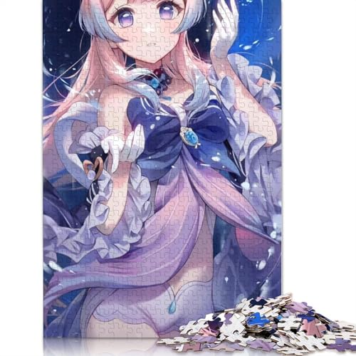 1000-teiliges Puzzle Genshin Impact,Puzzles für Erwachsene und Kinder,Papppuzzle,Spielzeug,Denkspiel (Größe 38 x 26 cm) von LiJianXXXB