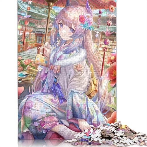 1000-teiliges Puzzle Genshin Impact,Puzzles für Erwachsene und Kinder,Papppuzzle,Spielzeug,Denkspiel (Größe 38 x 26 cm) von LiJianXXXB