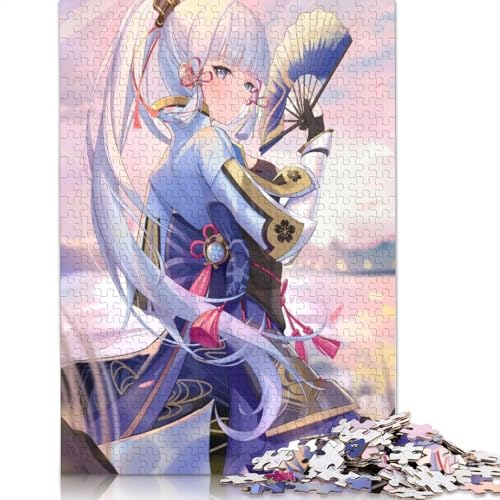 1000-teiliges Puzzle Genshin Impact,Puzzles für Erwachsene und Kinder,Papppuzzle,Spielzeug,Denkspiel (Größe 38 x 26 cm) von LiJianXXXB