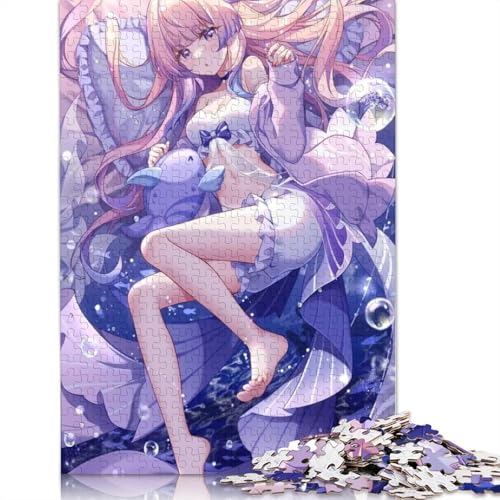 1000-teiliges Puzzle Genshin Impact für Erwachsene,Papppuzzle,dekomprimierendes,intellektuelles Lernspielzeug (Größe 38 x 26 cm) von LiJianXXXB