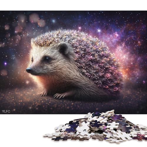 1000-teiliges Puzzle für Erwachsene, Cosmos Lion, Puzzle für Erwachsene, Holzpuzzle, Lernspielzeug, 75 x 50 cm von LiJianXXXB