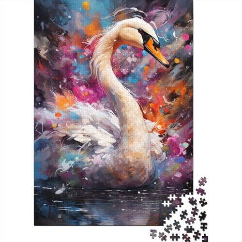 1000-teiliges Puzzle für Erwachsene, Erdmännchen, buntes Puzzle für Erwachsene, Holzpuzzle, interessantes Puzzle zur Stressreduzierung, 50 x 75 cm von LiJianXXXB