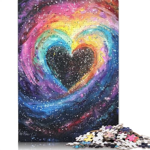 1000-teiliges Puzzle für Erwachsene, Love Clouds Wonder, Puzzles für Karton, Lernspiel, Herausforderungsspielzeug, 38 x 26 cm von LiJianXXXB