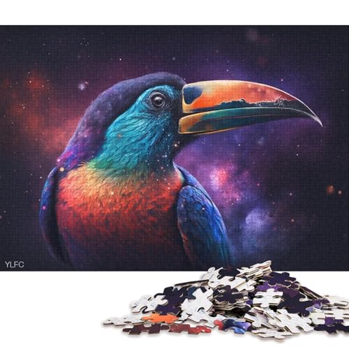 Puzzle 1000 Teile Cosmic Galaxy Tucano Puzzles für Erwachsene Holzpuzzles Heimdekoration Puzzles 75x50cm von LiJianXXXB