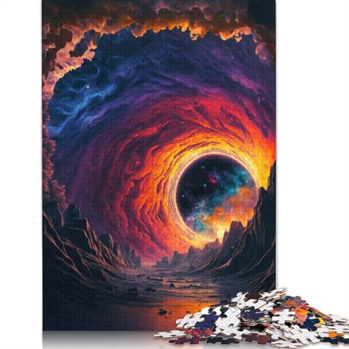 Puzzle 1000 Teile End of The Universe Puzzle für Erwachsene Kartonpuzzle Lernspielzeug 38x26cm von LiJianXXXB