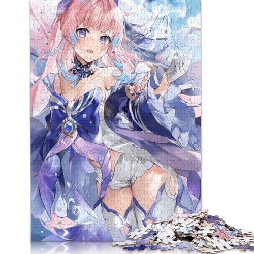 Puzzle 1000 Teile für Erwachsene,Genshin Impact Puzzle,Papppuzzle für Erwachsene,Familienspiele (Größe 38 x 26 cm) von LiJianXXXB