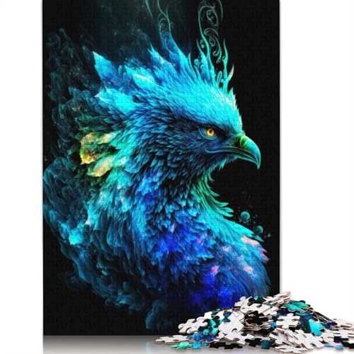 Puzzle 1000 Teile für Erwachsene Galaxy Art Phoenix Puzzle Kartonpuzzle Erwachsenenpuzzle Geschenke 38x26cm von LiJianXXXB