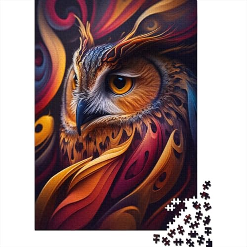 Puzzle 1000 Teile für Erwachsene und Kinder von Owl Art. Puzzle für Erwachsene. Holzbrettpuzzle. Puzzle für Erwachsene. Geschenke. Größe: 75 x 50 cm von LiJianXXXB