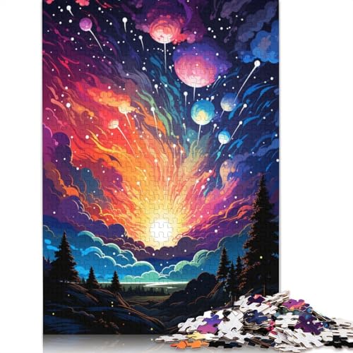 Puzzle für Erwachsene, 1000 Puzzle-Spielzeug, Fantasiegemälde, Landschaftspuzzle für Erwachsene, Kartonpuzzle, anspruchsvolles Spiel, Größe 38 x 26 cm von LiJianXXXB