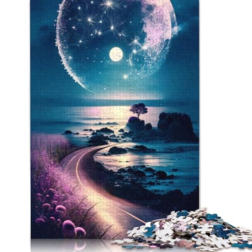 Puzzle für Erwachsene, Traummond, 1000-teiliges Puzzle für Erwachsene, Kartonpuzzle für Erwachsene und Kinder ab 12 Jahren, Puzzle, tolles Geschenk für Erwachsene, 38 x 26 cm von LiJianXXXB