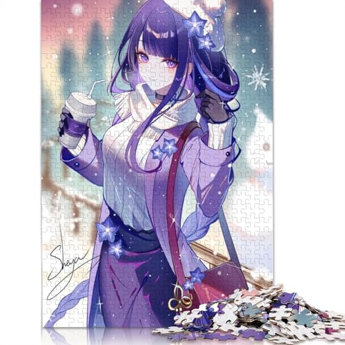 Puzzle für Erwachsene,1000 Teile,Genshin Impact-Puzzle für Erwachsene,Holzpuzzle,anspruchsvolles Spielpuzzle (Größe 75 x 50 cm) von LiJianXXXB