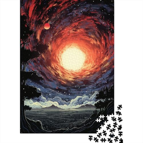 Puzzle für Erwachsene 1000 Stück, gewalttätiger Kriegerbär, Holzpuzzle, tolles Geschenk für Erwachsene, 50 x 75 cm von LiJianXXXB