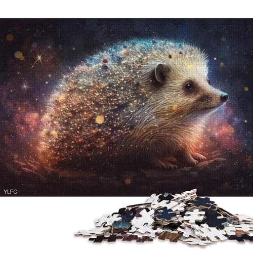 Puzzle für Erwachsene 1000 Teile Cosmos Lion Puzzle für Erwachsene Holzpuzzle Lernspiel für Erwachsene Kinder 75x50cm von LiJianXXXB