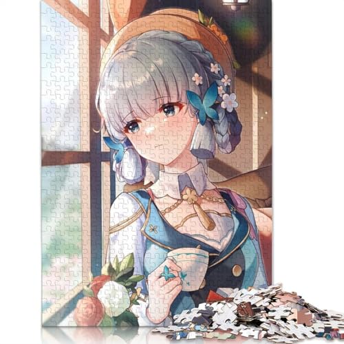 Puzzles 1000 Teile Genshin Impact Puzzle für Erwachsene,Holzpuzzles,Puzzle,Mitmachspiel (Größe 75 x 50 cm) von LiJianXXXB