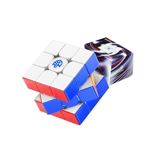 LIANGcuber GAN 15 MagLev UV Speed Cube 3x3,GAN15 Magnetisches MagLev Flaggschiff 3x3 Würfel Neueinführung, Profis, Puzzle Primary Internal von LiangCuber