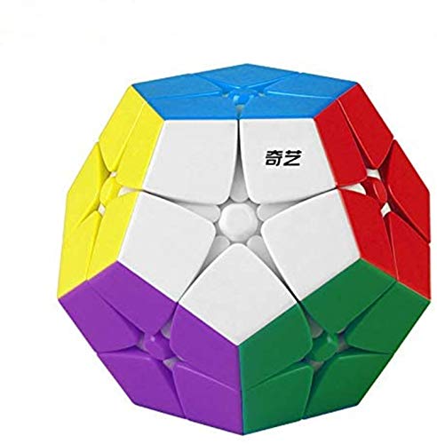 LiangCuber QY Toys 2x2 Kilominx Stickerless Speed Cube 2x2 Megaminx Puzzle Cube Dodekaeder 12 Seitenwürfel von LiangCuber