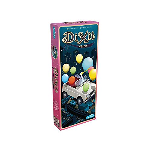 Libellud, Dixit 10 – Mirrors, Erweiterung, Familienspiel, Kartenspiel, 3-8 Spieler, Ab 8+ Jahren, 30+ Minuten, Deutsch von Libellud